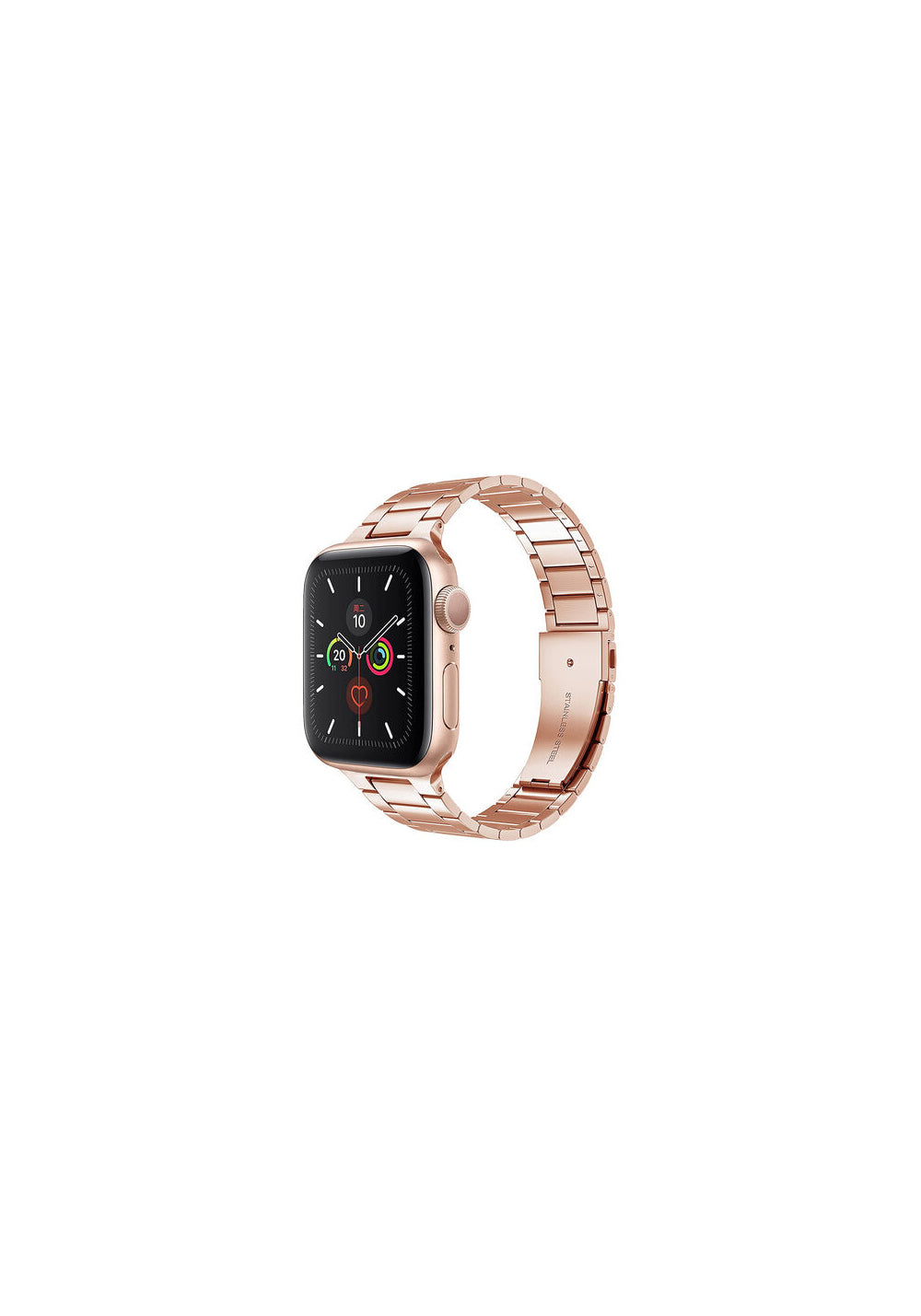 Wiwu Ultra Thin Steel Belt Three Beads Metal Kordon – Apple Watch 42/44/49 mm