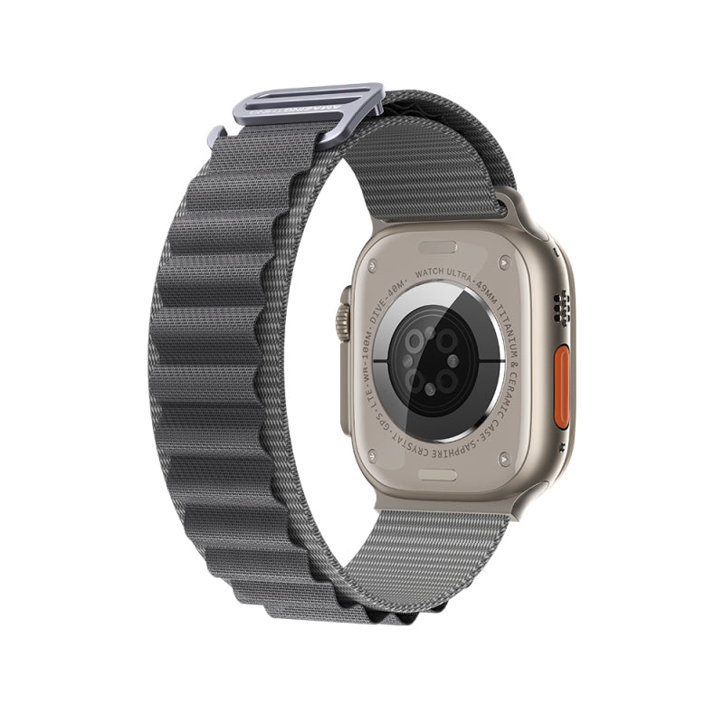 Amazingthing Titan Spor Dokuma Kordon – Apple Watch 45/46/49 mm
