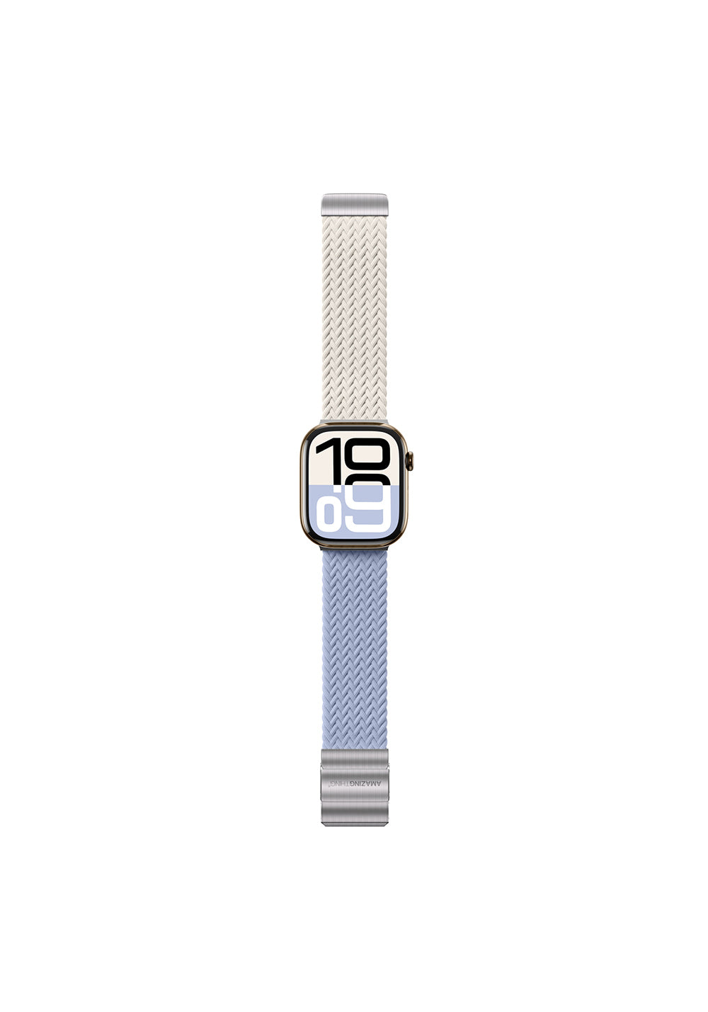 Amazingthing Glamour Blend Dokuma Kordon – Apple Watch 46 mm