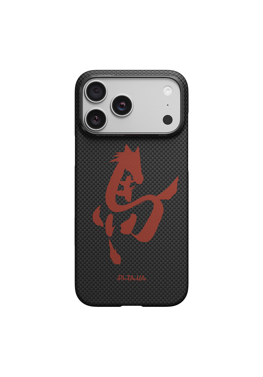 Pitaka Horse Painting – iPhone 18 Pro Kılıfı
