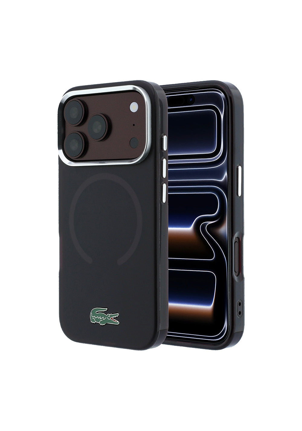 Lacoste Lake Timsah Logolu IML Frosted – iPhone 18 Pro Kılıfı