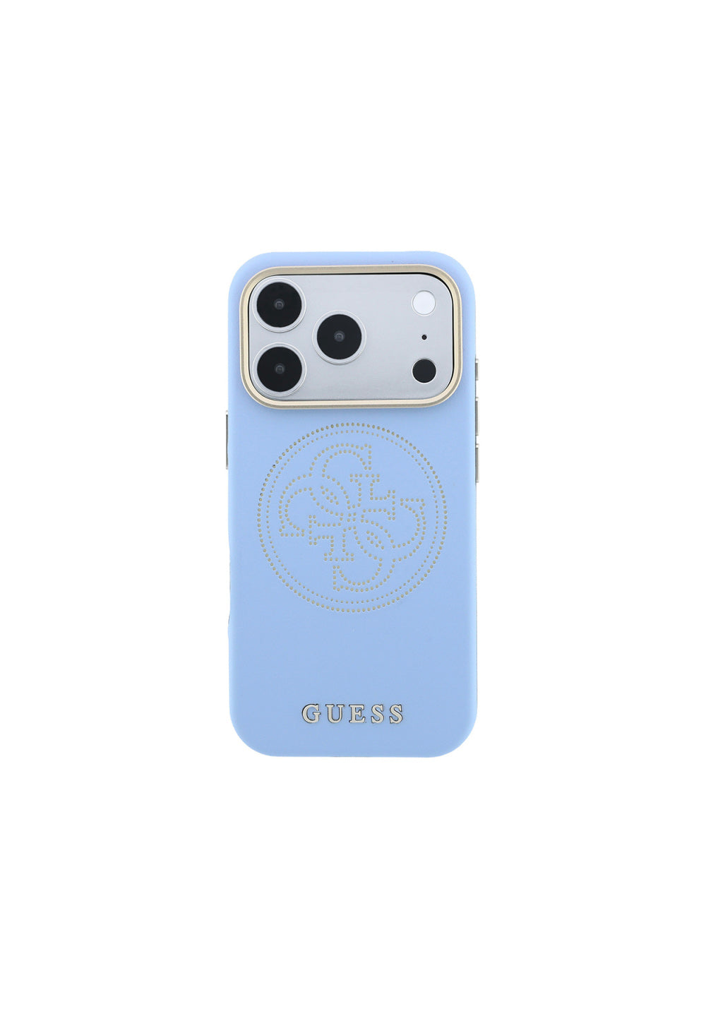 Guess PU Delikli 4G ve Yazı Logolu – iPhone 18 Pro Max Kılıfı