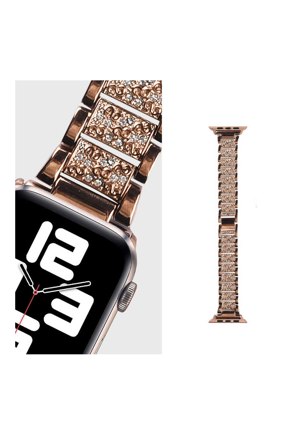 Wiwu Three Beads Set Auger Metal Kordon – Apple Watch 38/40 mm