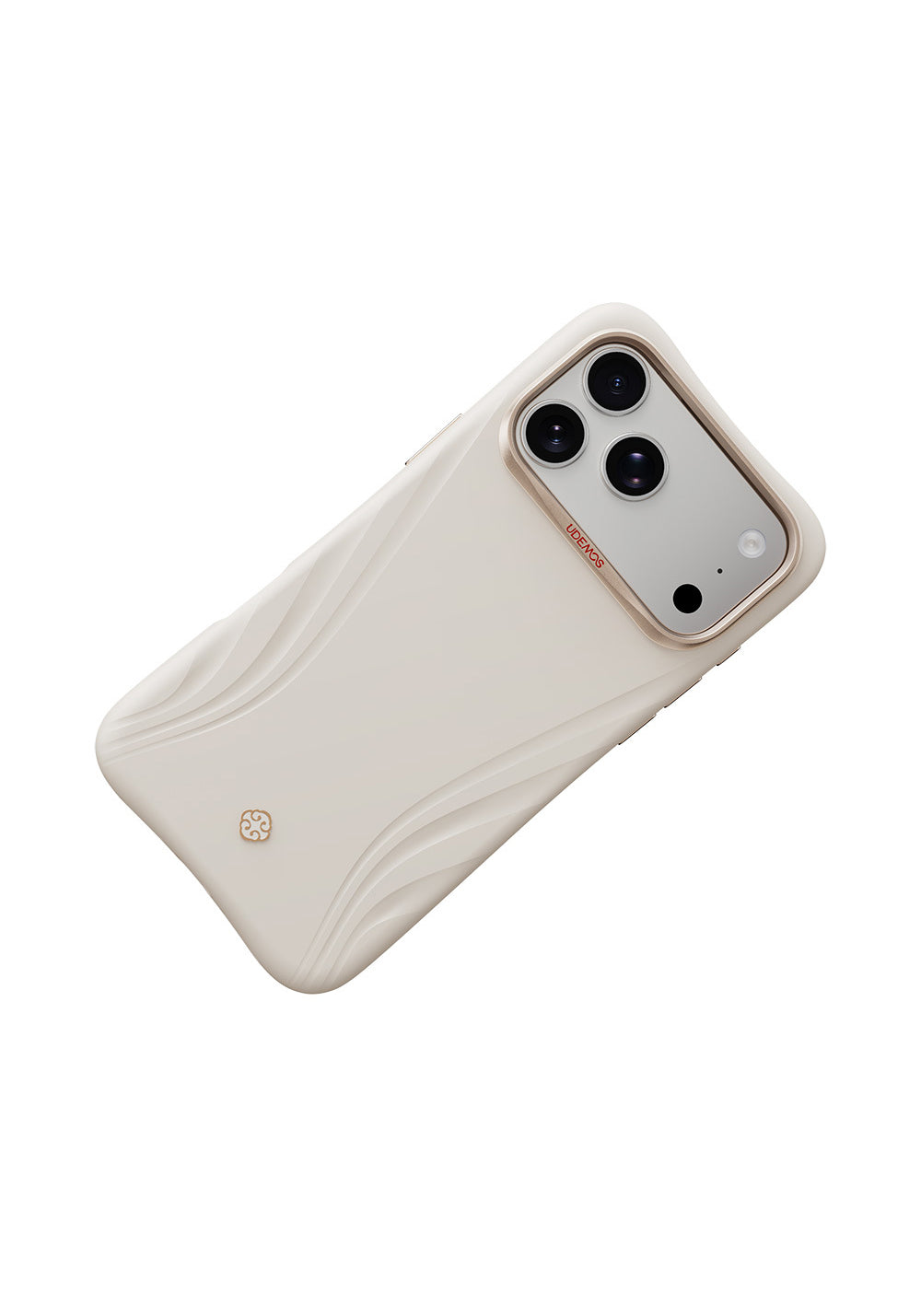Udemos Çizgili Logolu Freedom – iPhone 18 Pro Kılıfı