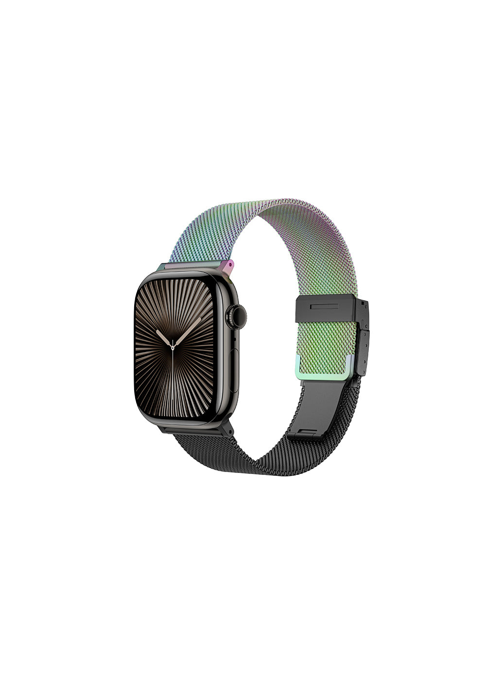 Amazingthing Omni StyleFlip Çift Yönlü Metal Örgü Kordon – Apple Watch 46 mm
