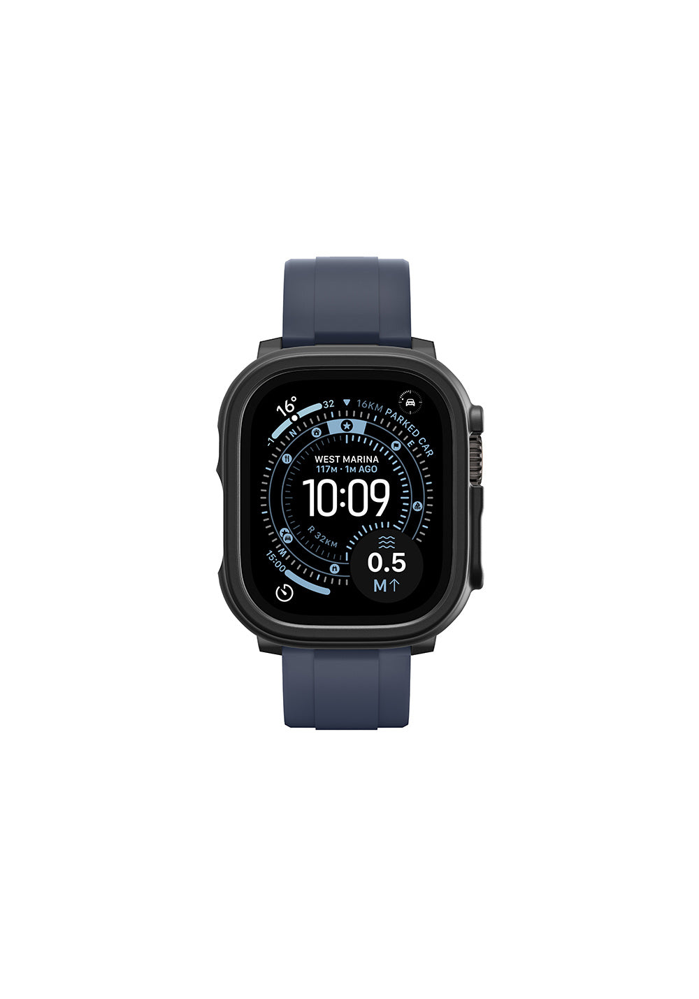 Amazingthing Radix Minimal FullGuard PC Kasa ve Ekran Koruması – Apple Watch Ultra 49 mm