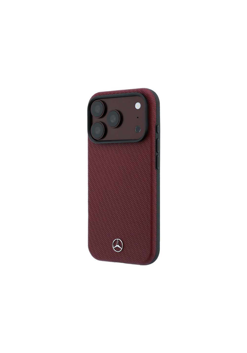 Mercedes Benz 3D Wrap Wood Deri – iPhone 18 Pro Max Kılıfı