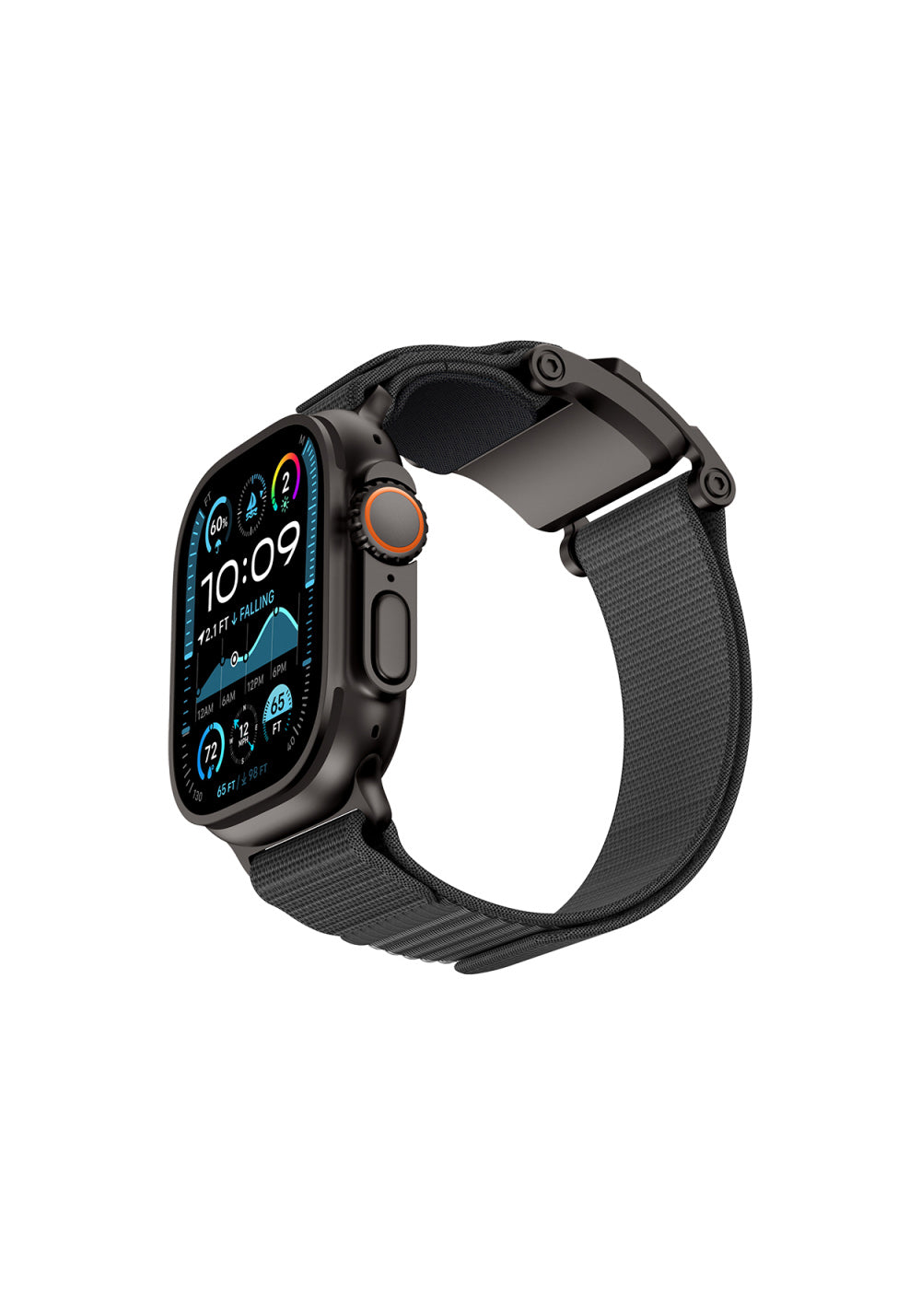 Mohseven Mecha Sport Dokuma Kordon – Apple Watch 42/44/45/46/49 mm