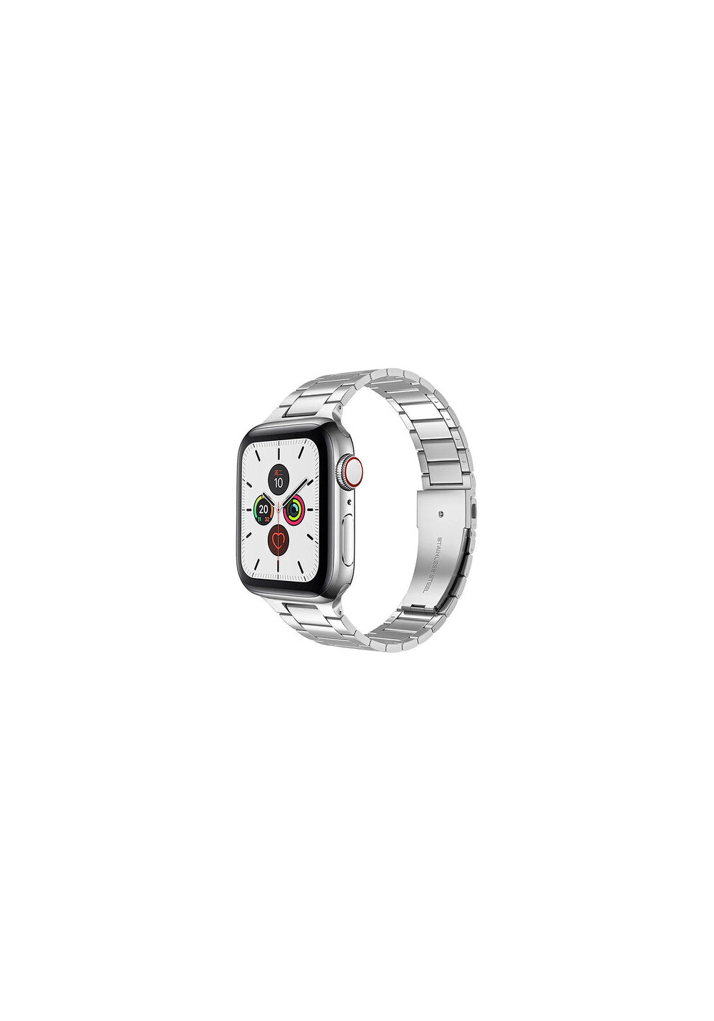 Wiwu Ultra Thin Steel Belt Three Beads Metal Kordon – Apple Watch 38/40 mm