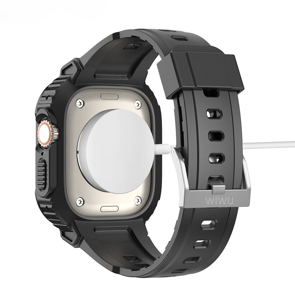 Wiwu Wi-WB014 Armor Kordon ve PC Kasa Seti – Apple Watch Ultra 49 mm