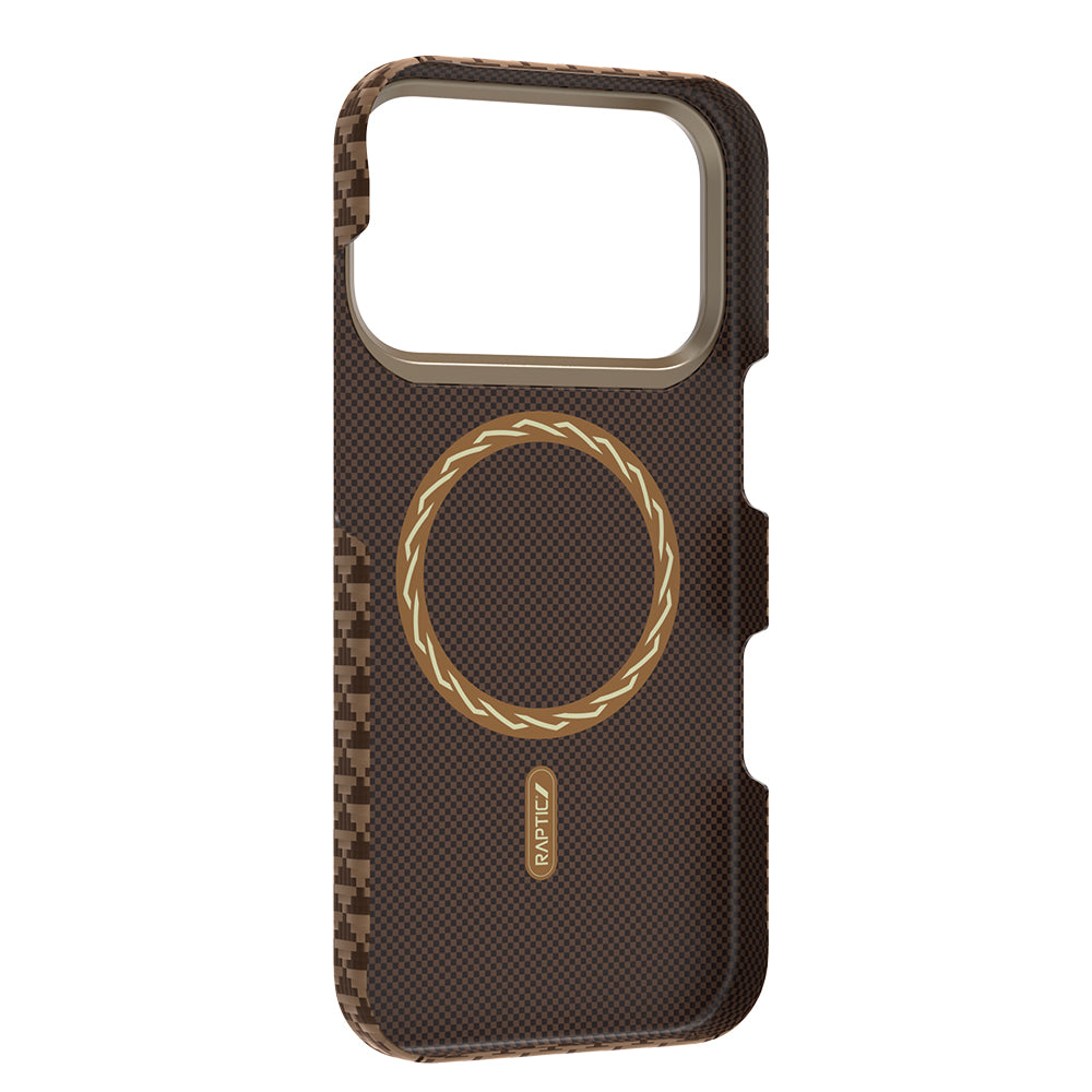 Raptic Aramid Skin Origin Karbon – iPhone 18 Pro Kılıfı
