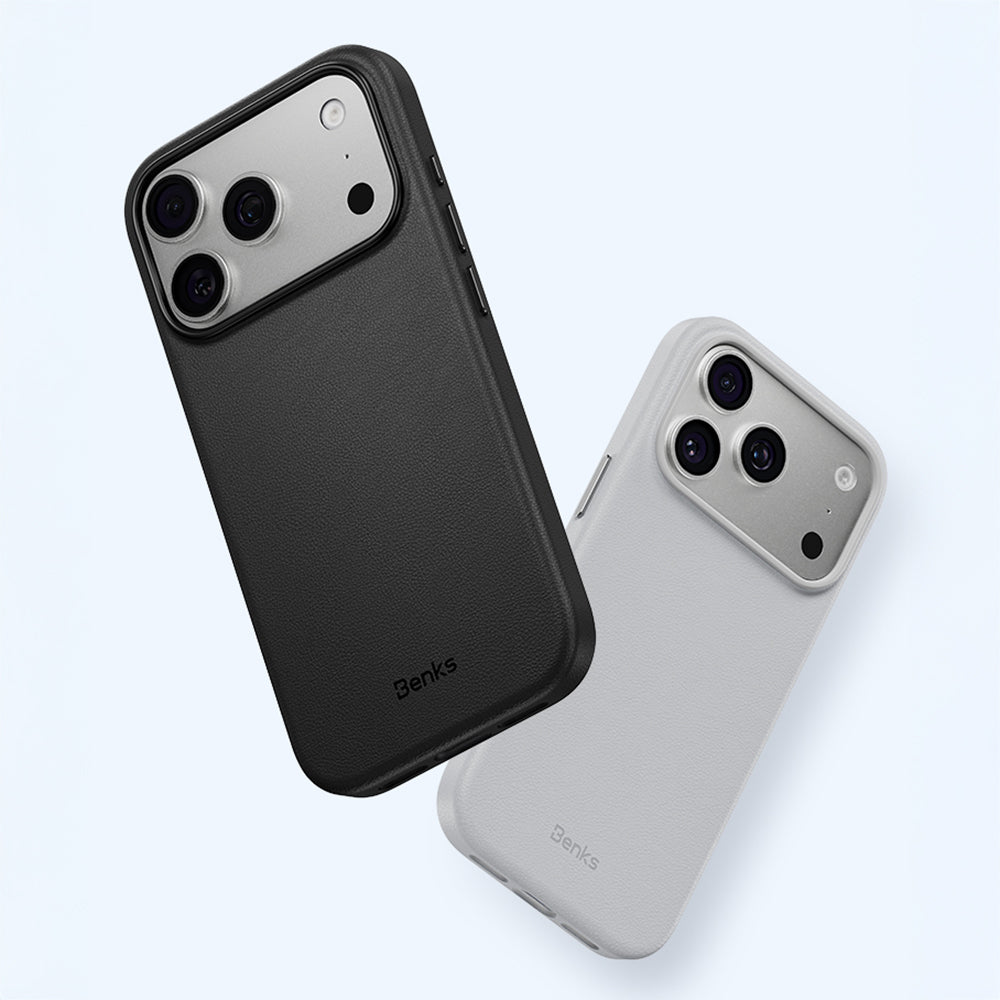 Benks Çizilmeye Dayanıklı VitaPro PU Deri – iPhone 18 Pro Kılıfı