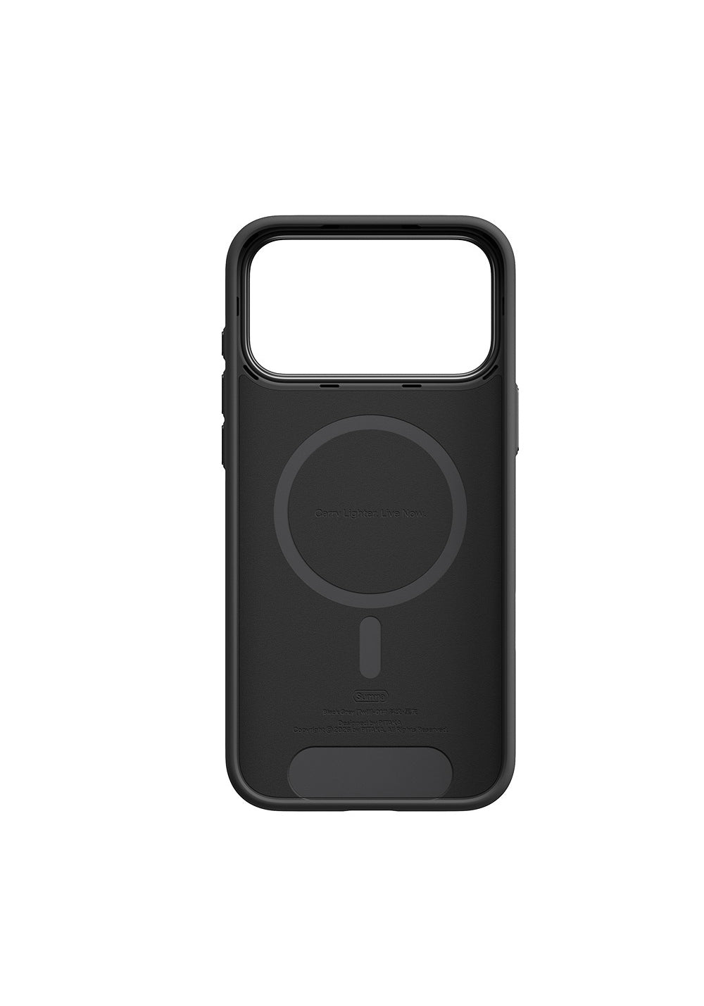 Pitaka Classic Black-Grey Twill – iPhone 18 Pro Max Kılıfı