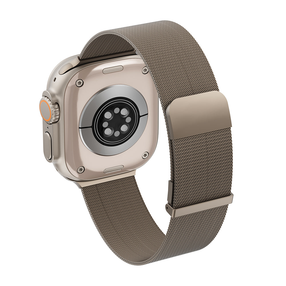 Wiwu MagFlex Secure Manyetik Metal Kordon – Apple Watch 42/44/45/46/49 mm