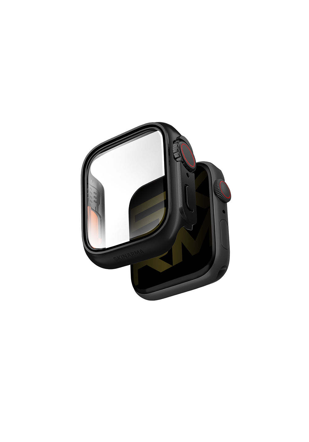 Skinarma Gado Pro Taç Korumalı Kasa ve Ekran Camı – Apple Watch Series 10 46 mm