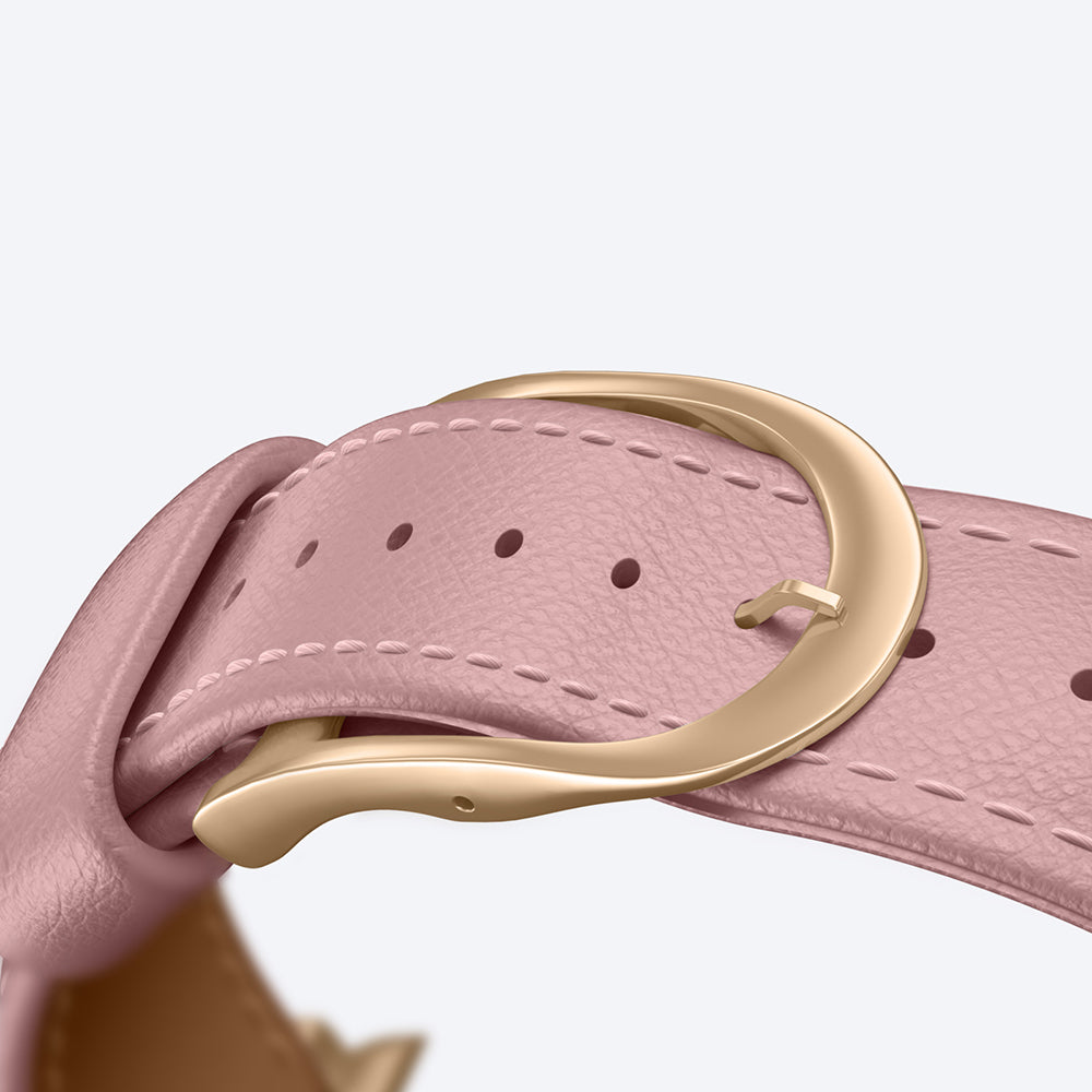 Amazingthing Glamour Class Deri Kordon – Apple Watch 46 mm