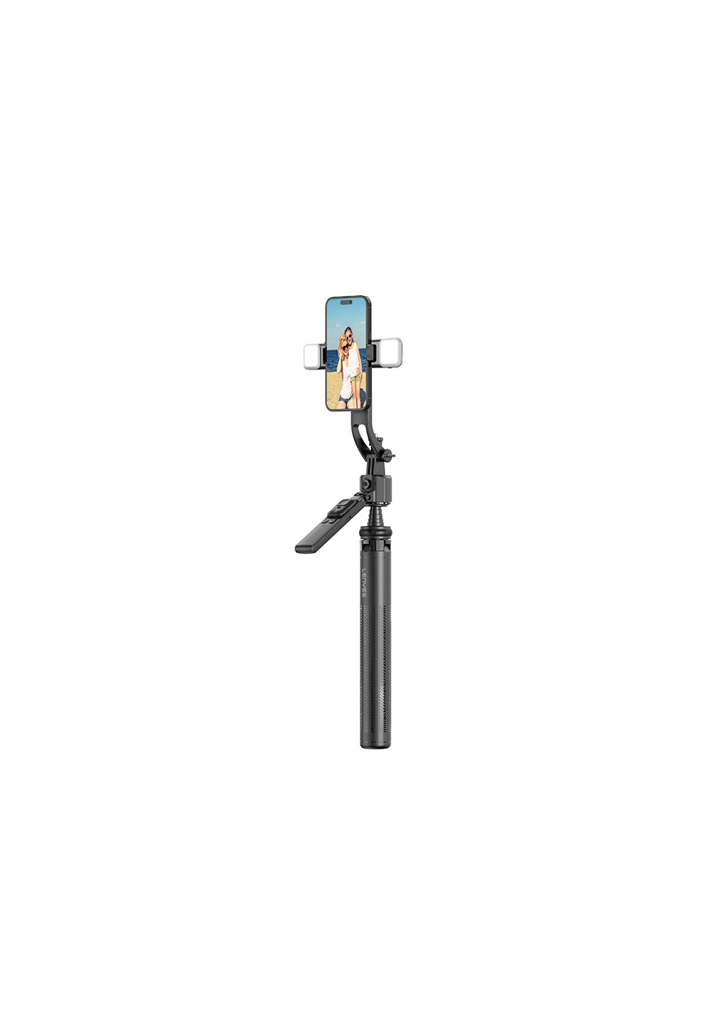 Lenyes LPH107 – Dolgu Işıklı Kumandalı Tripod