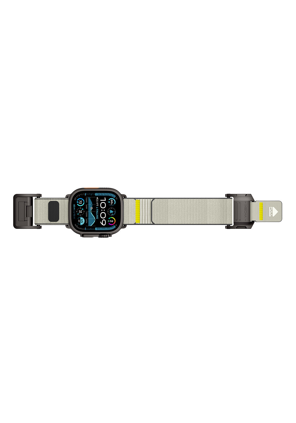Mohseven Mecha Sport Dokuma Kordon – Apple Watch 42/44/45/46/49 mm