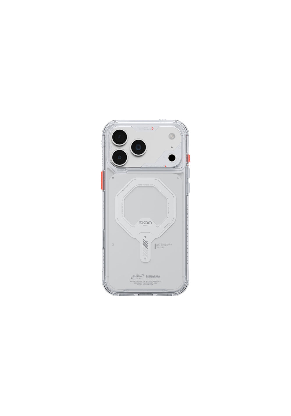 Skinarma Şeffaf Saido Mag-Charge – iPhone 18 Pro Kılıfı