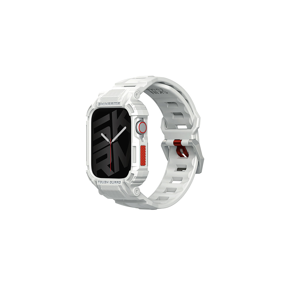 Skinarma Mecha TPU Kasa ve Kordon Seti – Apple Watch 44/45 mm