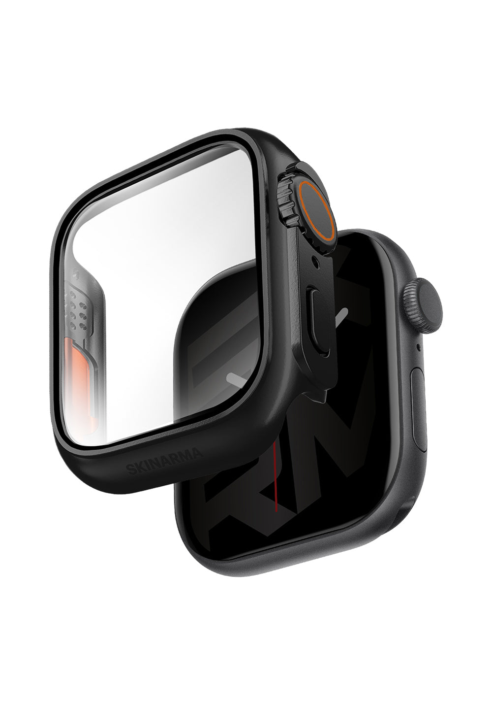 Skinarma Gado Pro Taç Korumalı Kasa ve Ekran Camı – Apple Watch Series 10 42 mm
