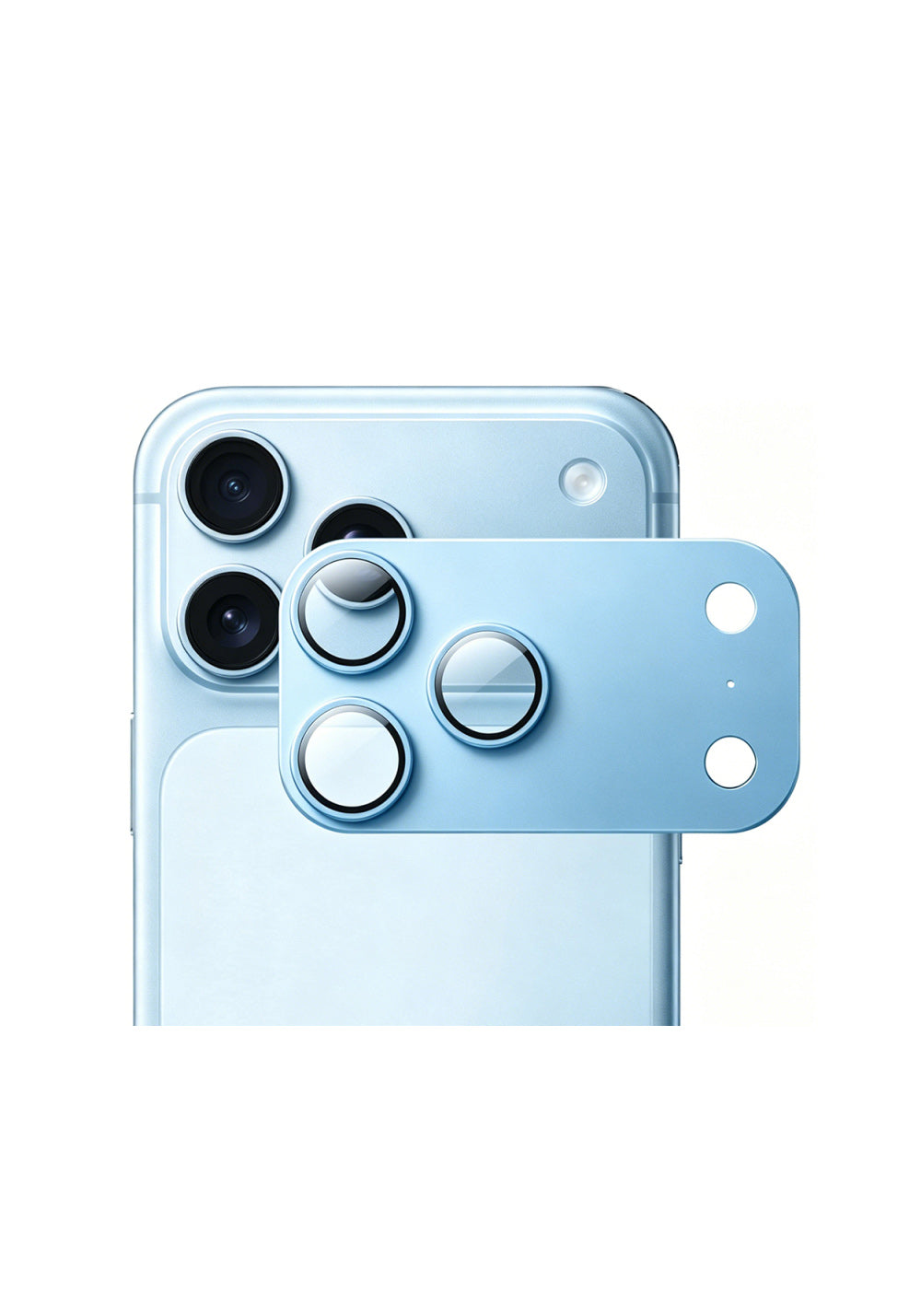 Mohseven Sapphire Alüminyum Safir – iPhone 18 Pro Max Lens Koruyucusu