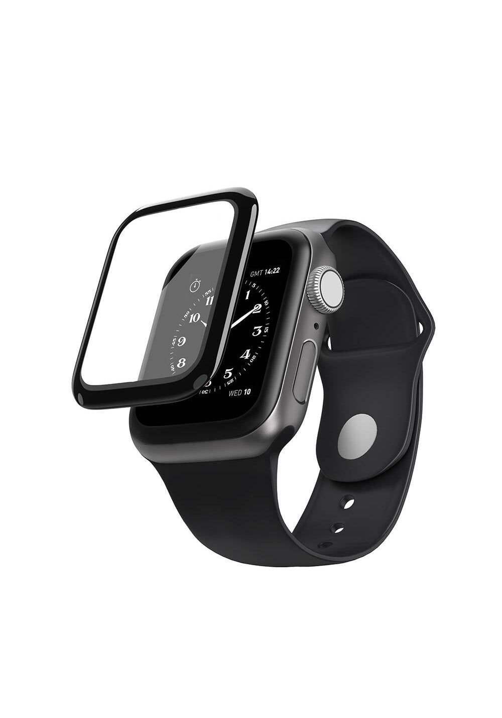Wiwu Wi-JD105 Easy Install PMMA PET Ekran Koruma Seti – Apple Watch 44 mm