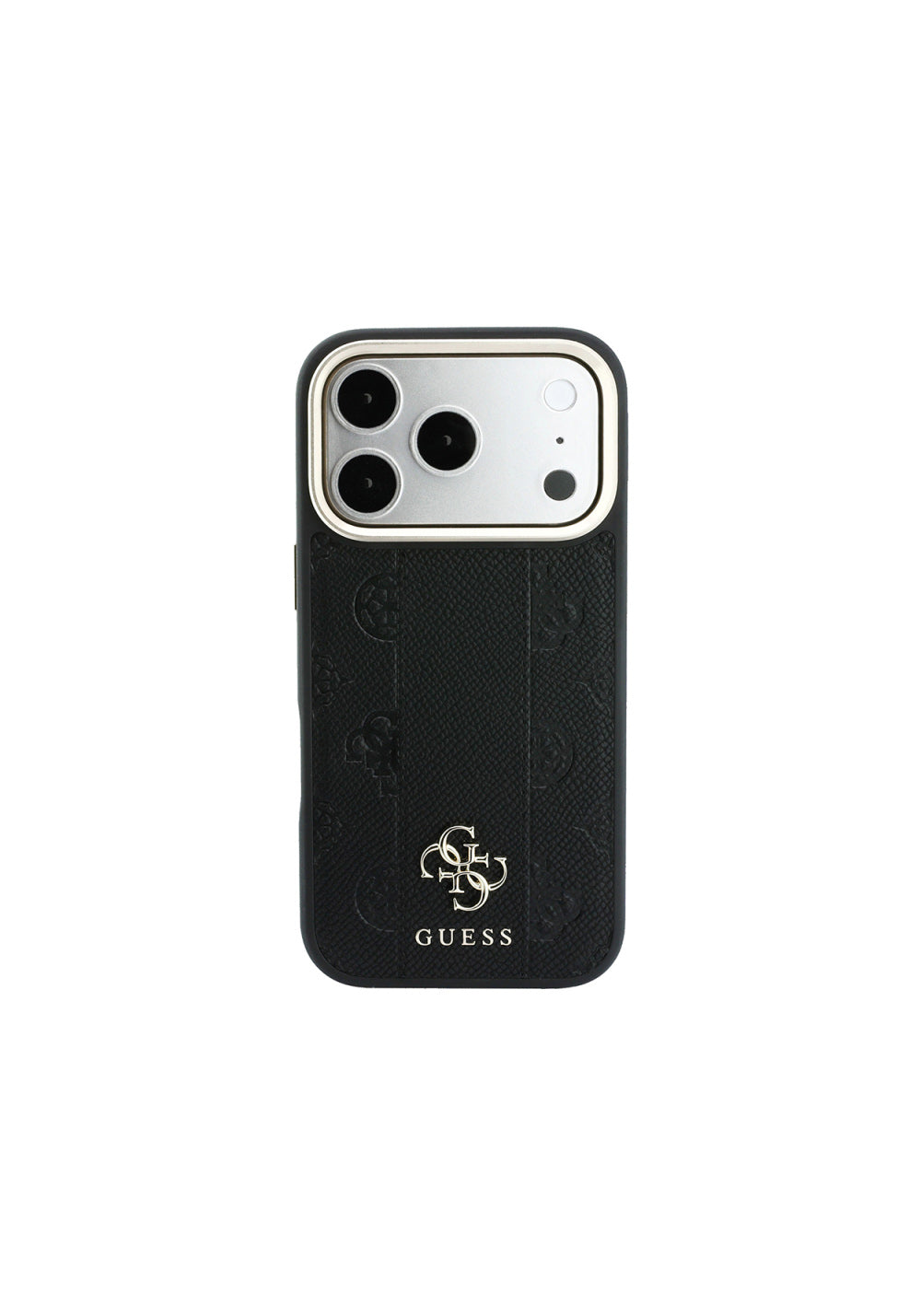 Guess Şeritli Peony 4G ve Yazı Logolu – iPhone 18 Pro Kılıfı