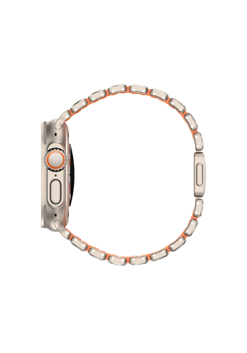 Mohseven Titancore No.2 Çelik Kordon – Apple Watch 42/44/45/46/49 mm