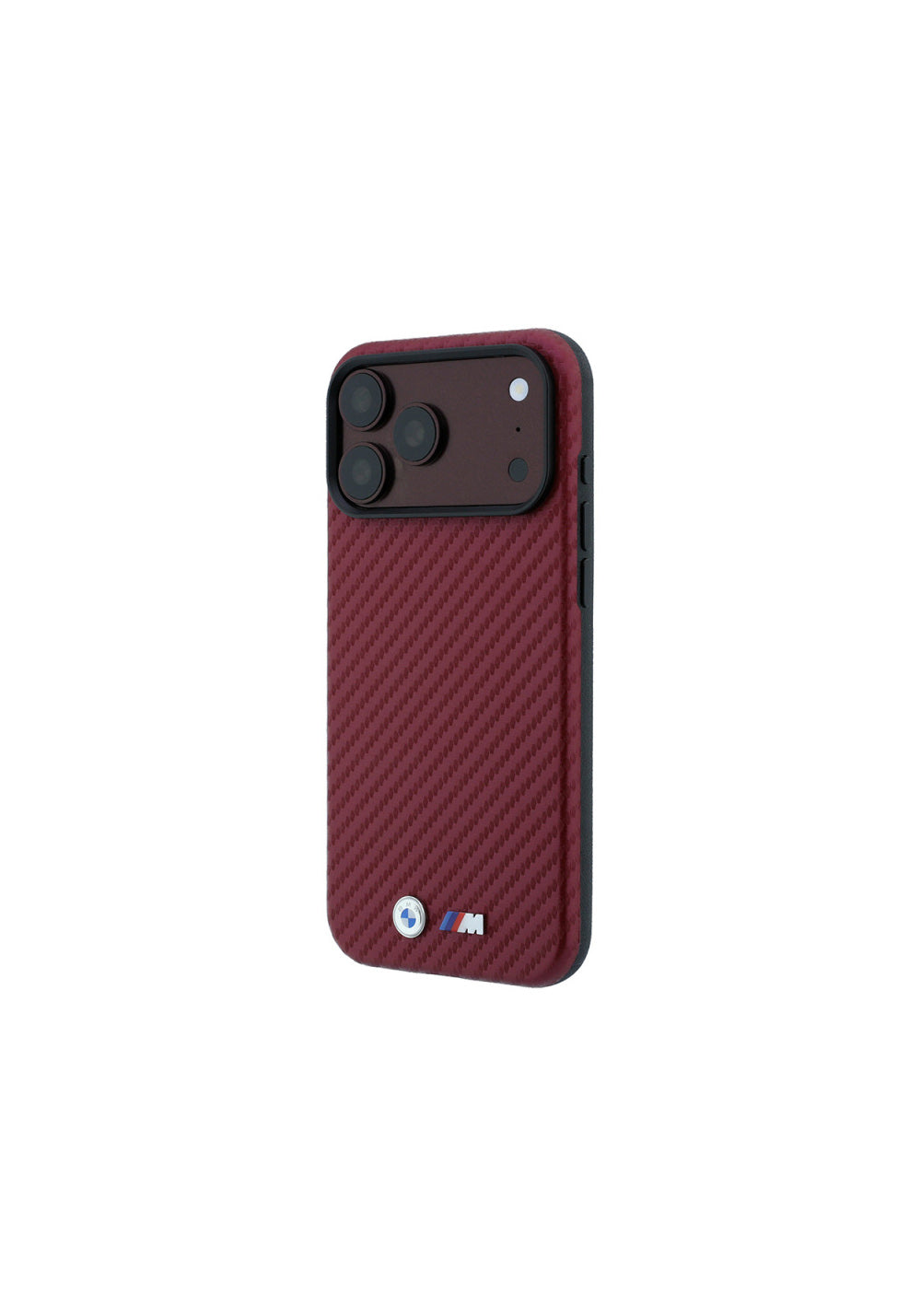BMW PU Karbon Tasarımlı – iPhone 18 Pro Kılıfı