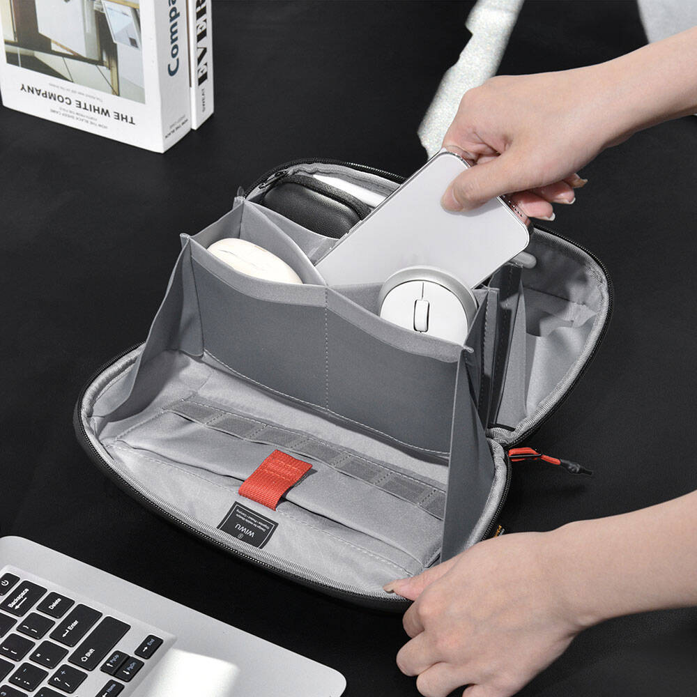 Wiwu Warriors Tech Pouch X Pro – Aksesuar Düzenleyici Çanta