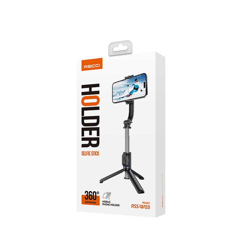 Recci RSS-W03 – 106 cm Bluetooth Selfie Çubuğu