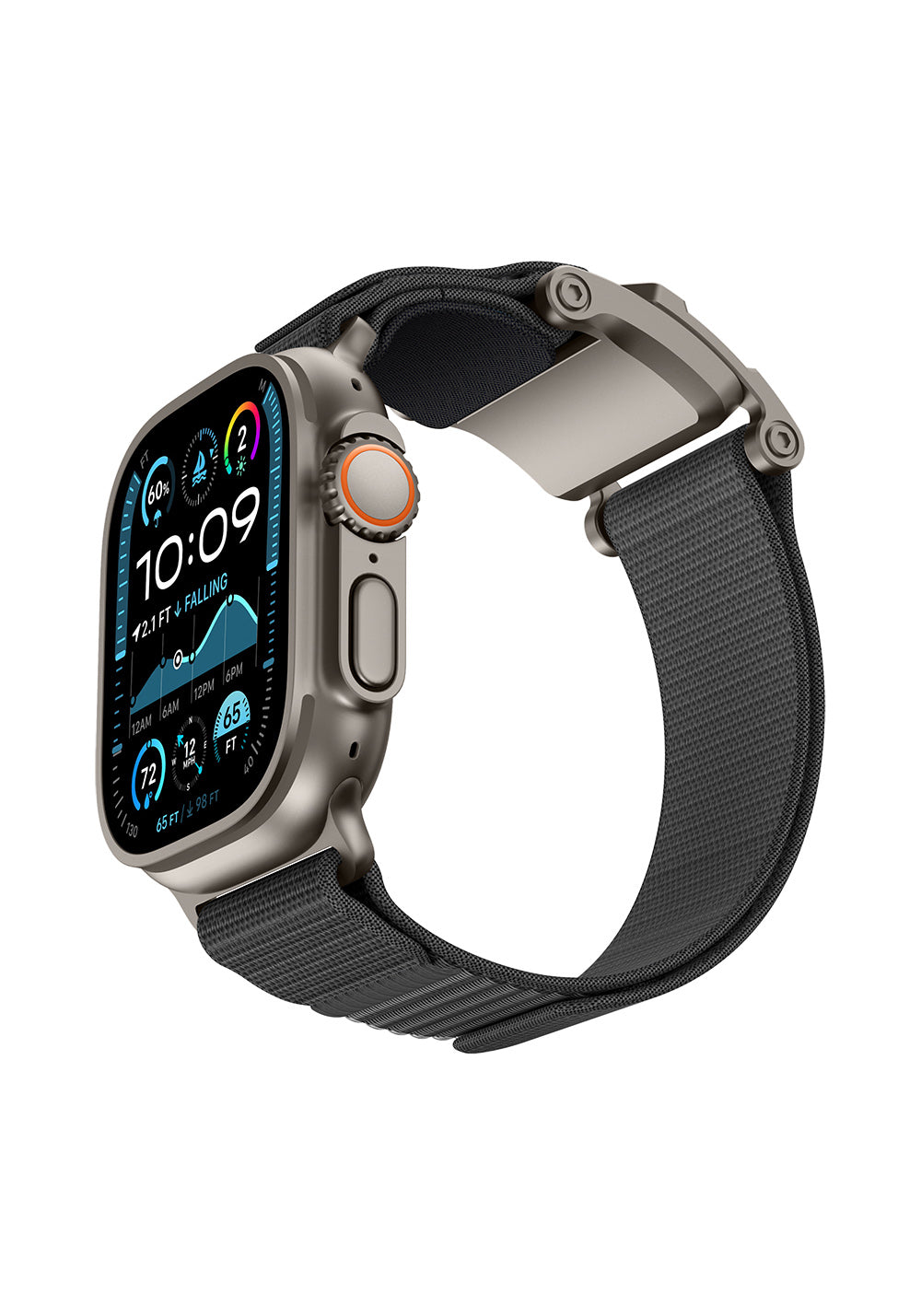 Mohseven Mecha Sport Dokuma Kordon – Apple Watch 42/44/45/46/49 mm