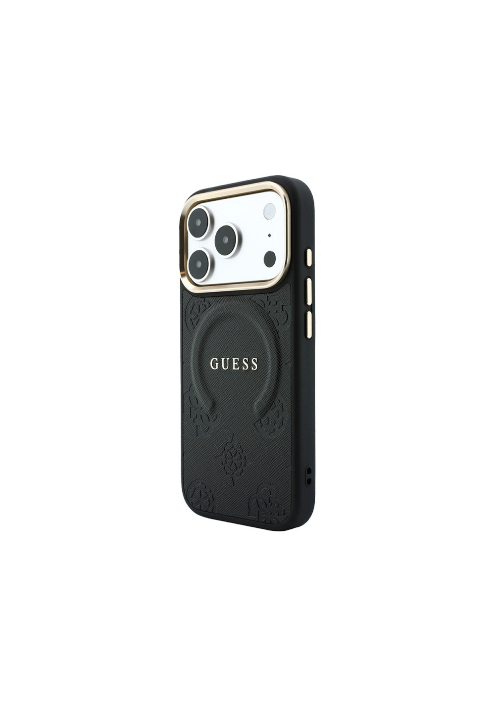 Guess Peony C-Magnet Yazı Logolu – iPhone 18 Pro Max Kılıfı