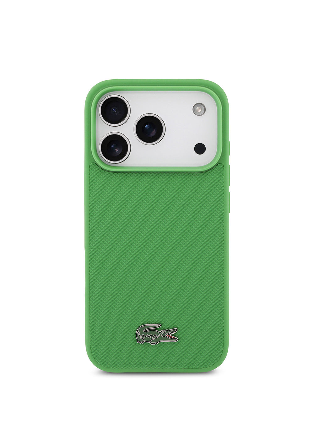 Lacoste PU Pike Desenli – iPhone 18 Pro Kılıfı