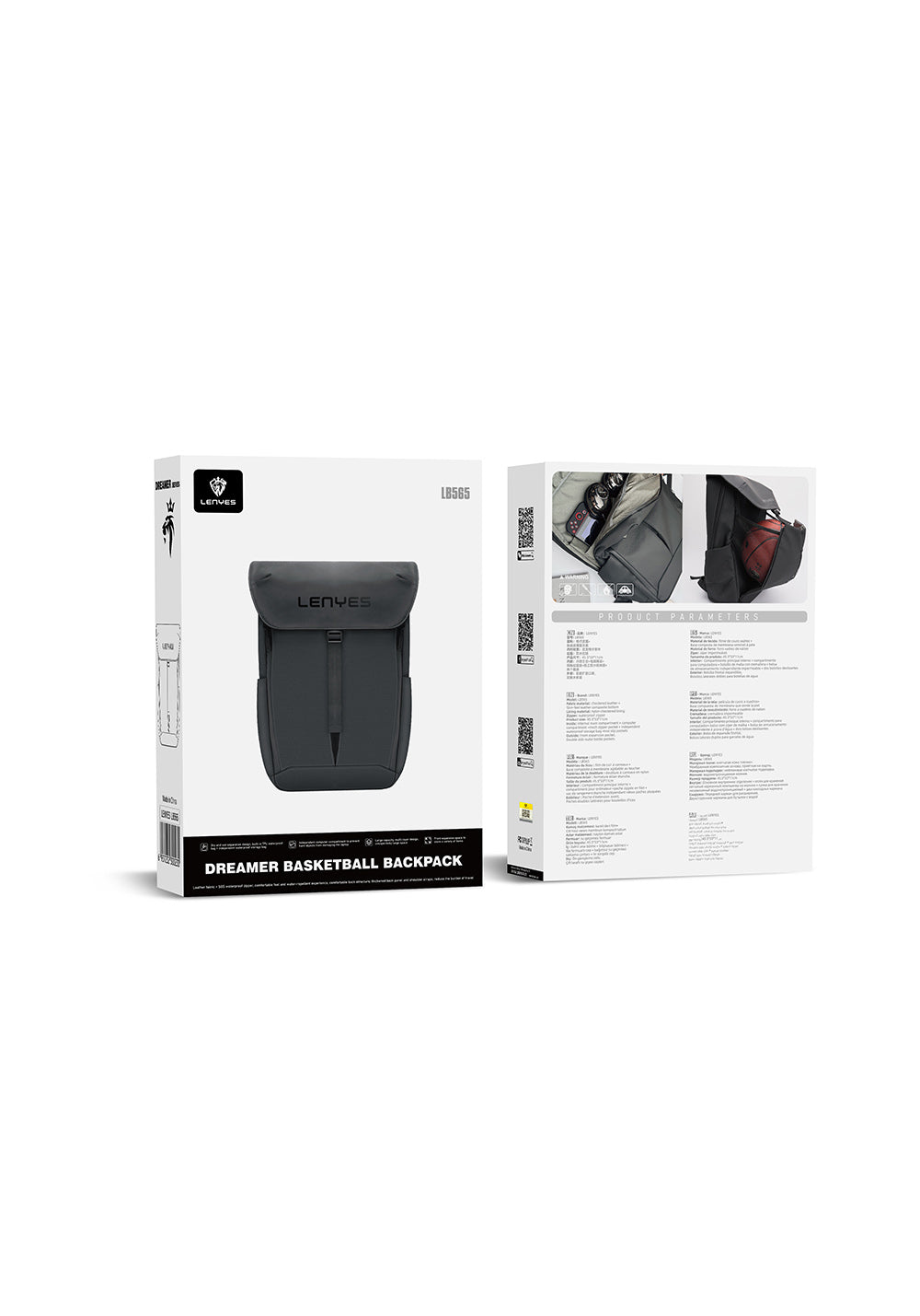 Lenyes LB565 Dreamer Backpack – Sırt Çantası