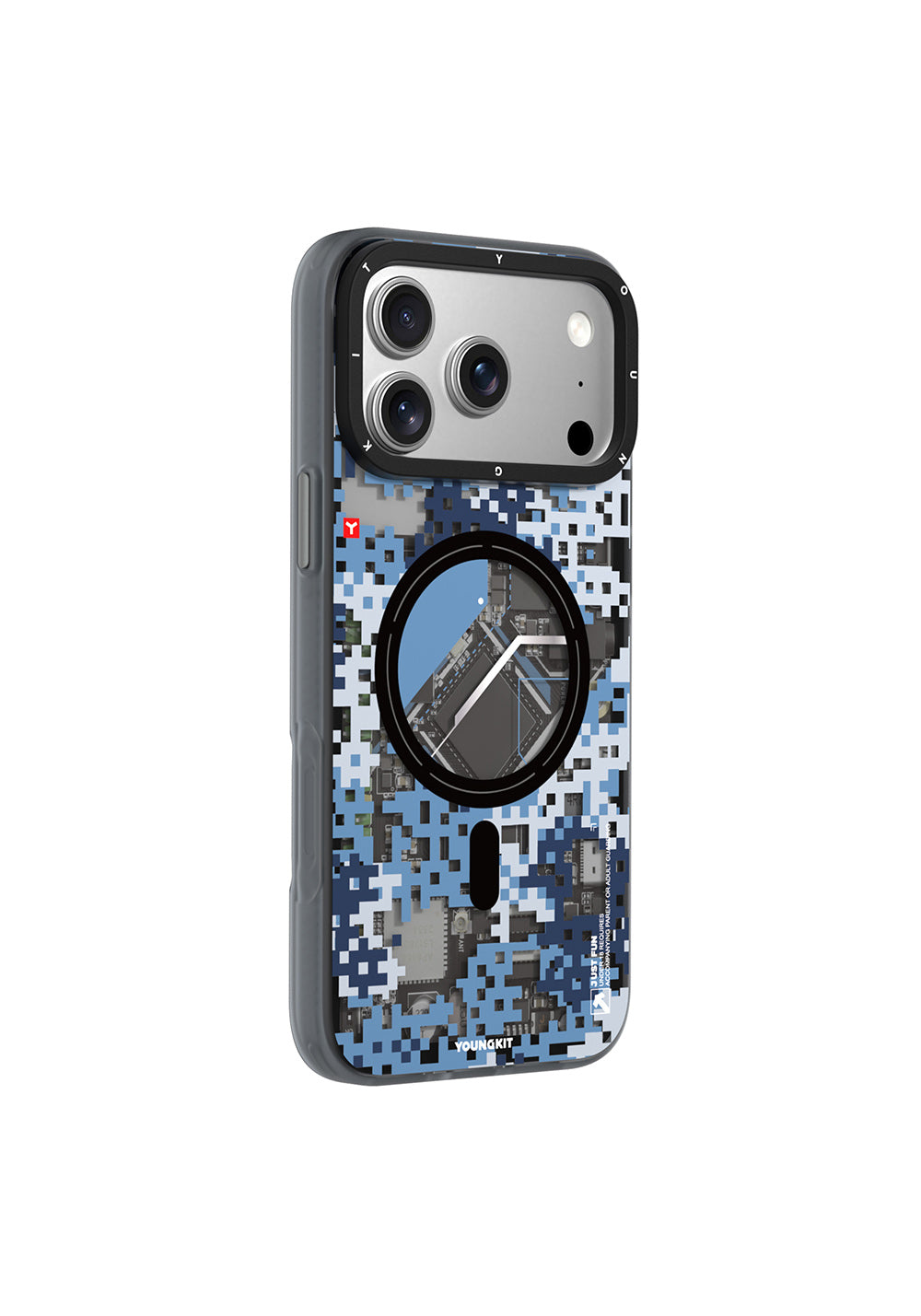 Youngkit Camouflage Sykell – iPhone 18 Pro Max Kılıfı