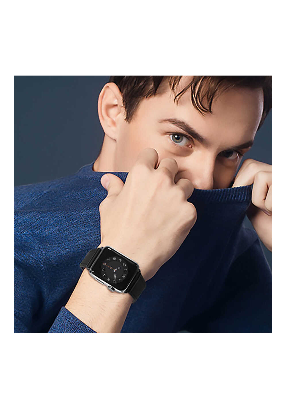 Wiwu Attleage Watchband Deri Kordon – Apple Watch 42/44/45/49 mm