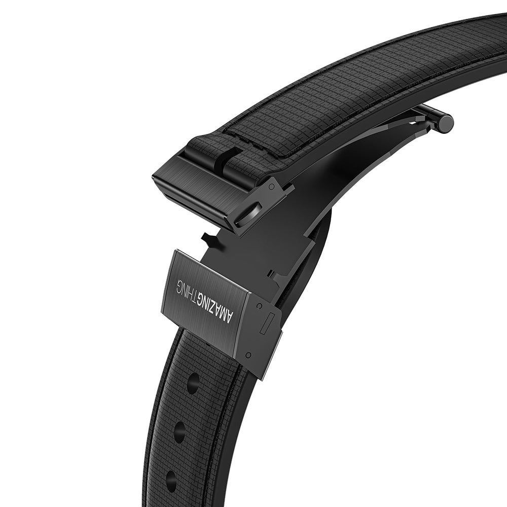 Amazingthing Titan Swift Deri Dokulu Silikon Kordon – Apple Watch ürün görseli