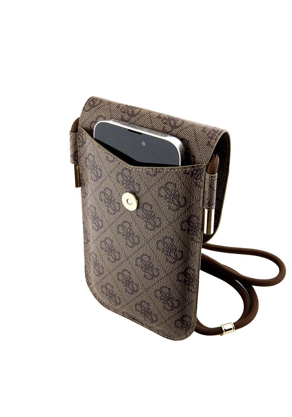 Guess 4G Desen Mıknatıs Kapaklı – El ve Omuz Çantası