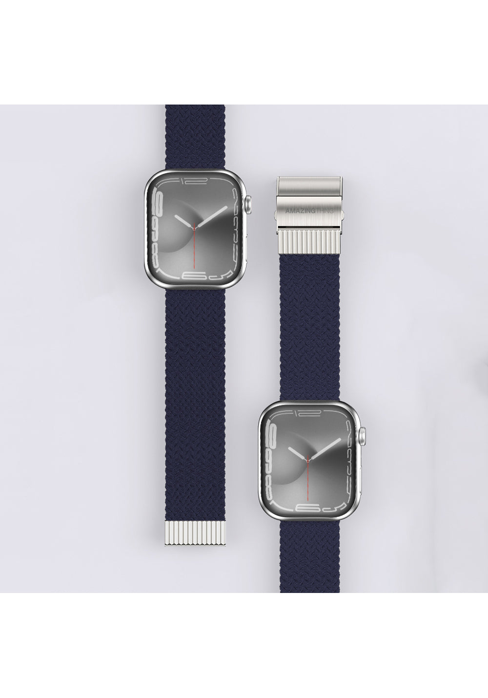 Amazingthing Titan Weave 2 Örgü Spor Kordon – Apple Watch 38/40/41 mm + Series 10 42 mm