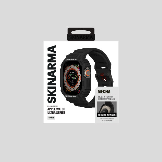 Skinarma Mecha TPU Kasa ve Kordon Seti – Apple Watch Ultra 49 mm