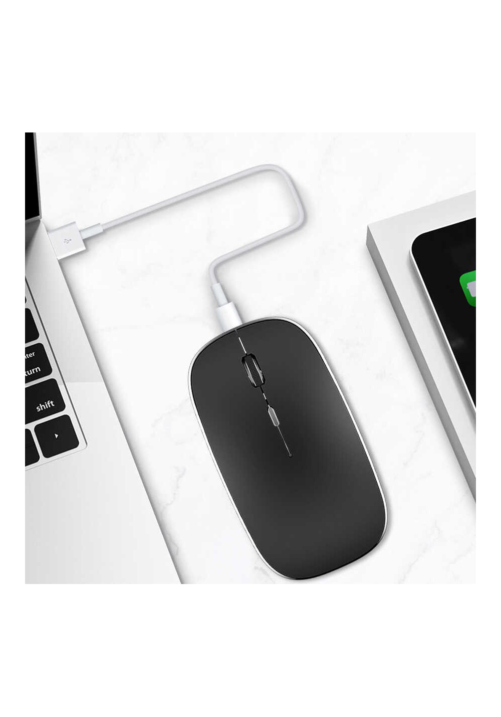 Wiwu WM101 Wimice Dual – 1600 DPI Bluetooth ve 2,4 GHz Mouse
