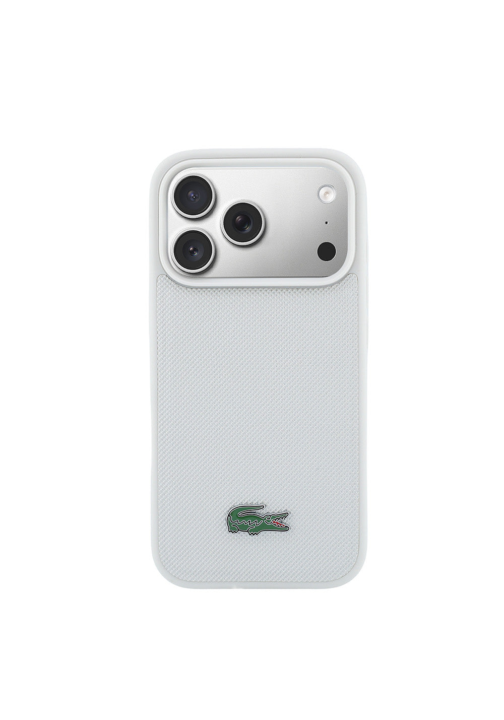Lacoste PU Pike Desenli – iPhone 18 Pro Kılıfı