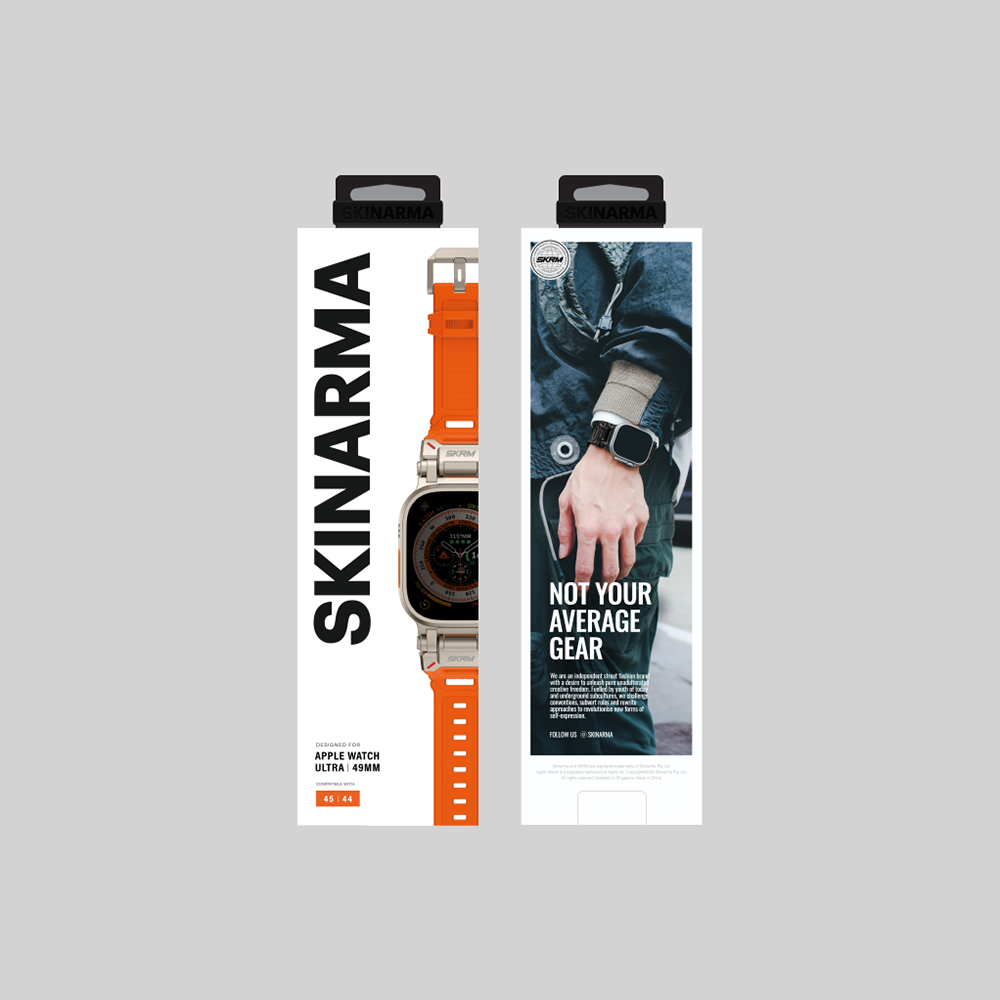 Skinarma Titon Delikli Silikon Kordon – Apple Watch 42/44/45/49 mm