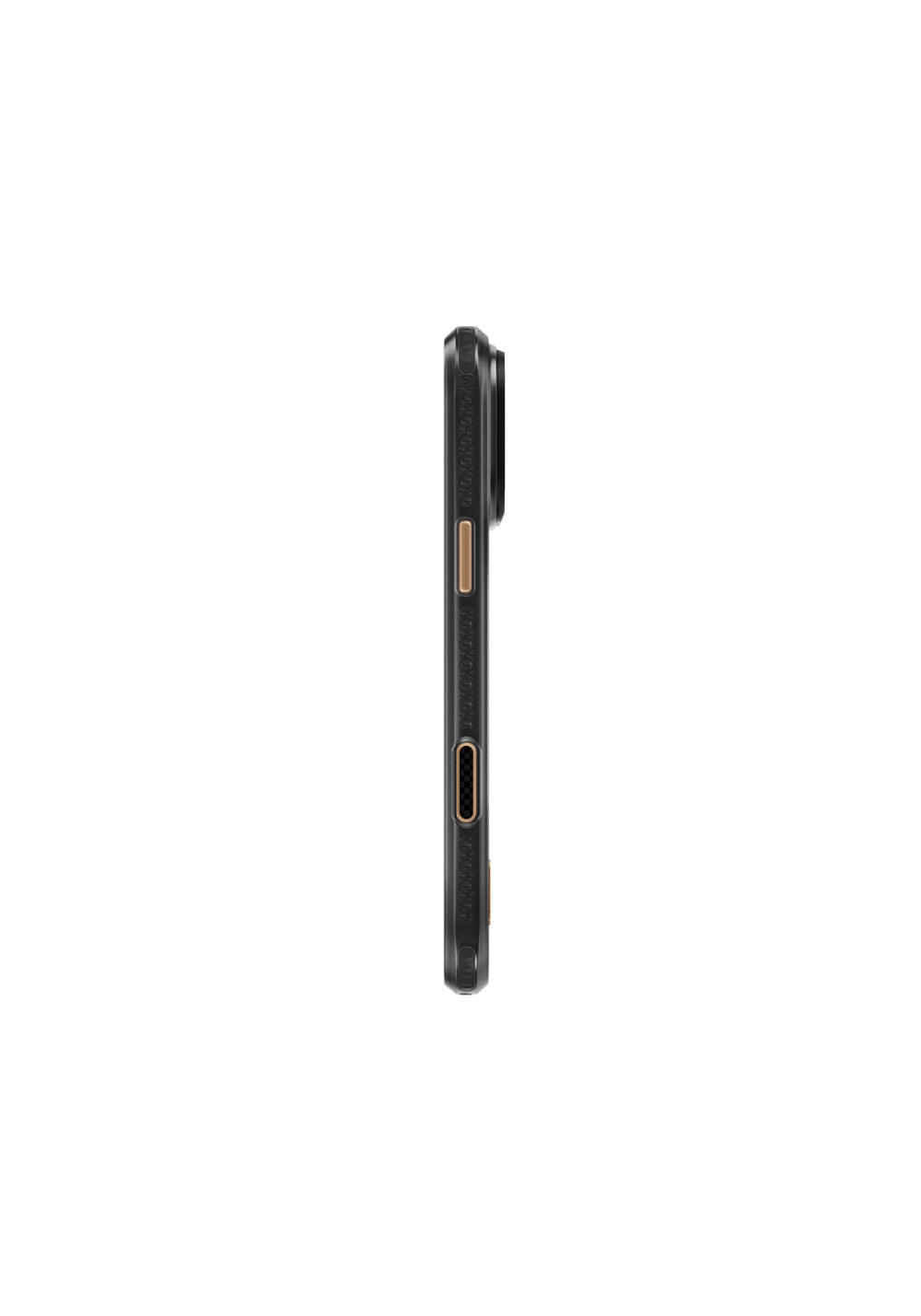 Raptic Aramid Dual Rise 24 Ayar Altın Kaplamalı Karbon – iPhone 18 Pro Max Kılıfı