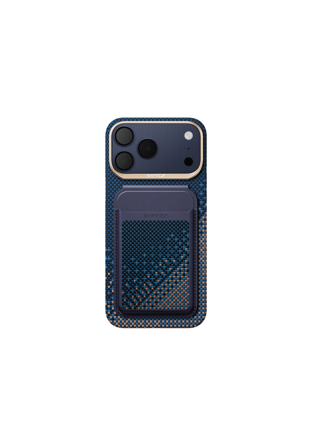 Raptic 2in1 Bundle Kit Aramid Skin Serenity Kartlık ve Karbon – iPhone 18 Pro Max Kılıfı