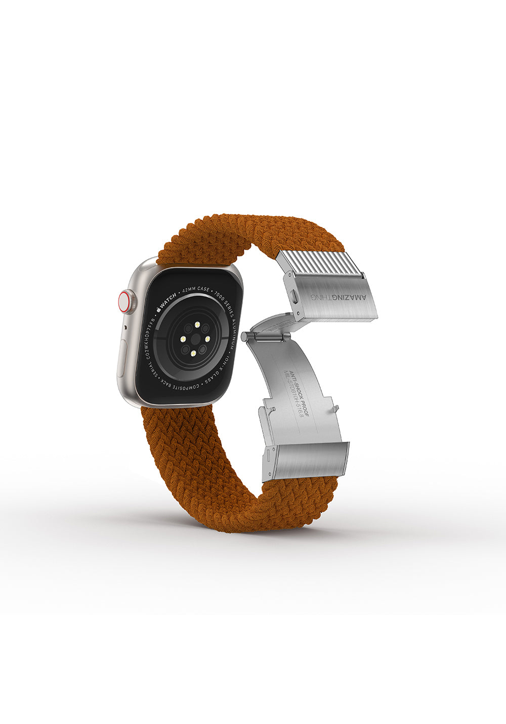 Amazingthing Titan Weave Örgü Spor Kordon – Apple Watch 38/40/41 mm + Series 10 42 mm