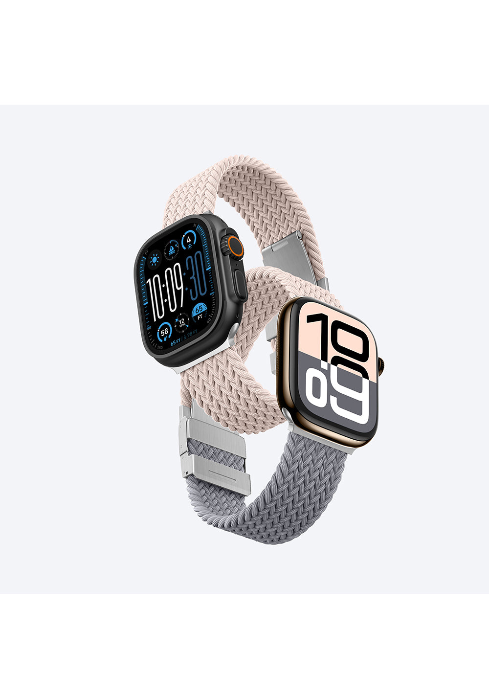 Amazingthing Glamour Blend Dokuma Kordon – Apple Watch 46 mm