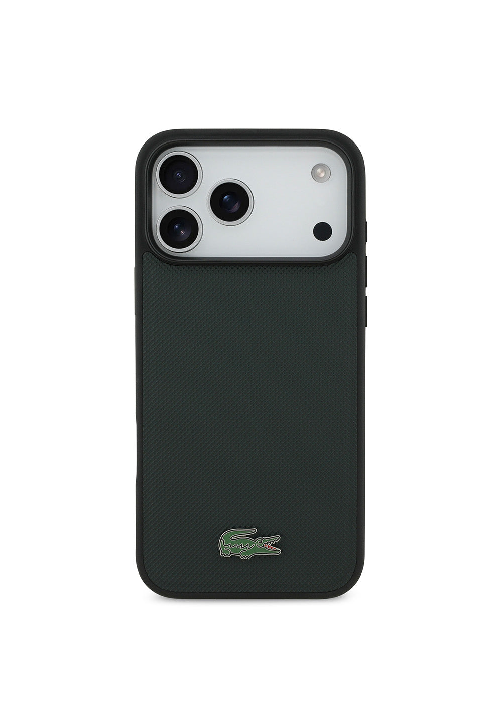 Lacoste PU Pike Desenli – iPhone 18 Pro Max Kılıfı